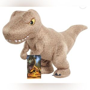 Jurassic World Tyrannosaurus Rex Plush Stuffed Animal, Kids Toy